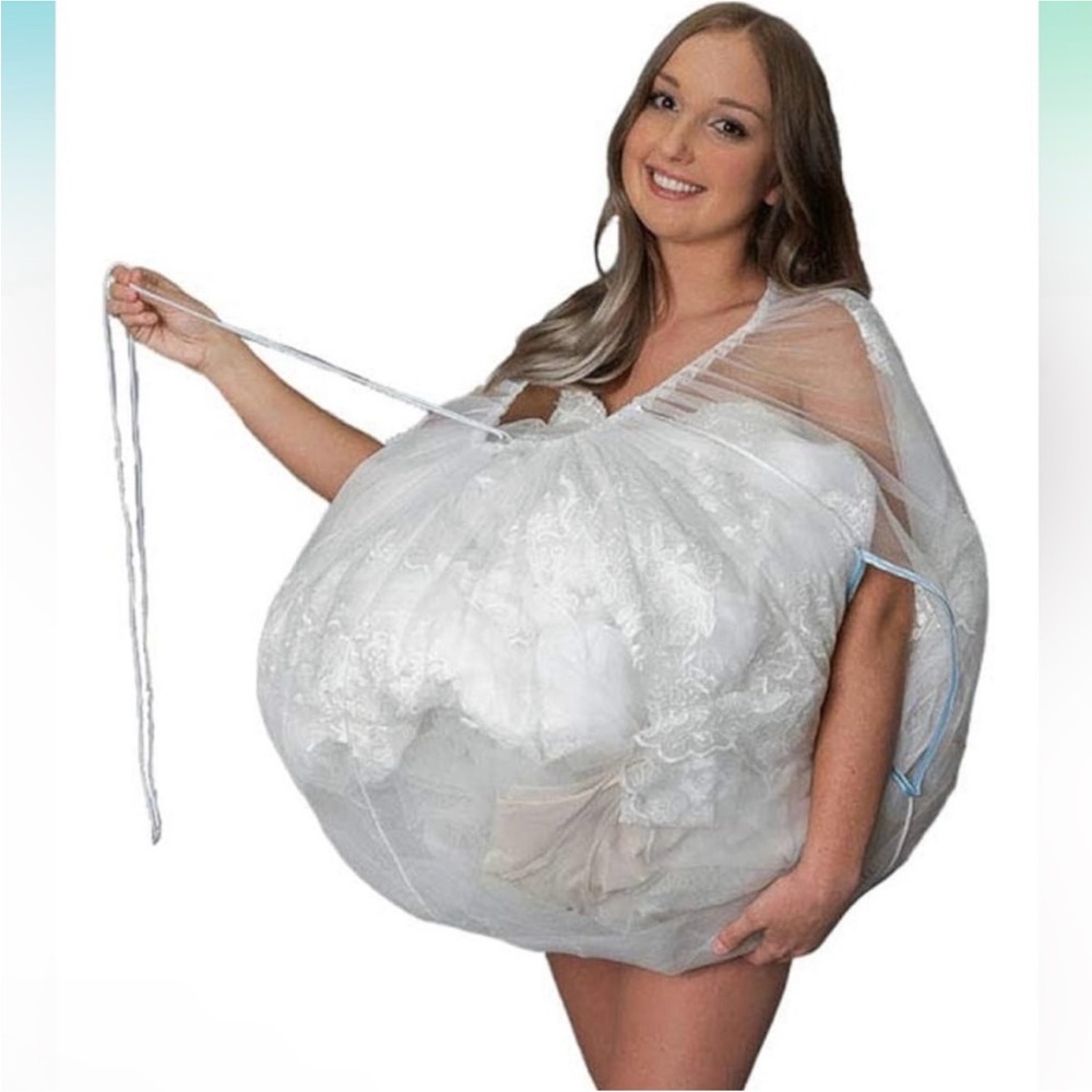 Wedding Gown Petticoat Undergarment Slip Drawstring Keep dress clean